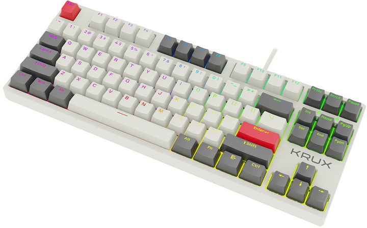 Klawiatura Krux Atax Pro Creator Retro Gateron Yellow Pro (KRX0110) (955555903615993) - Outlet - obraz 4