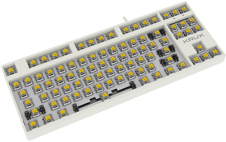 Klawiatura Krux Atax Pro Creator Retro Gateron Yellow Pro (KRX0110) (955555903615993) - Outlet - obraz 10