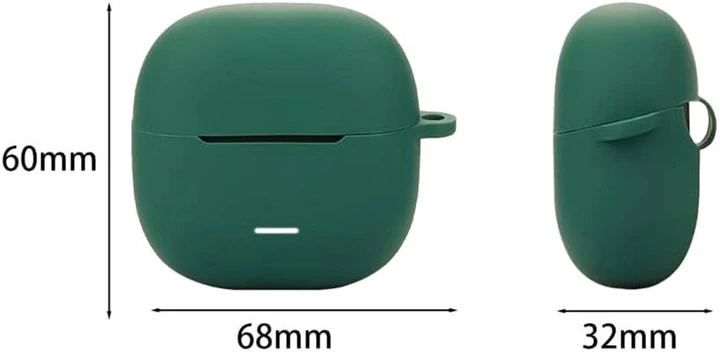 Чехол Silicon BeCover для Xiaomi Redmi Buds 6 Lite Dark Green (BC_713234) - изображение 3