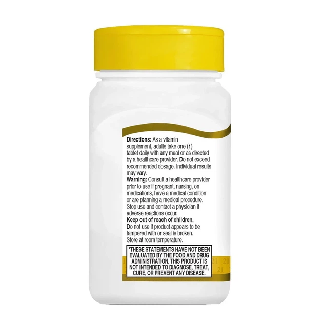 Вітамін B12 21st Century (Vitamin B12) 500 мкг 110 таблеток - зображення 2