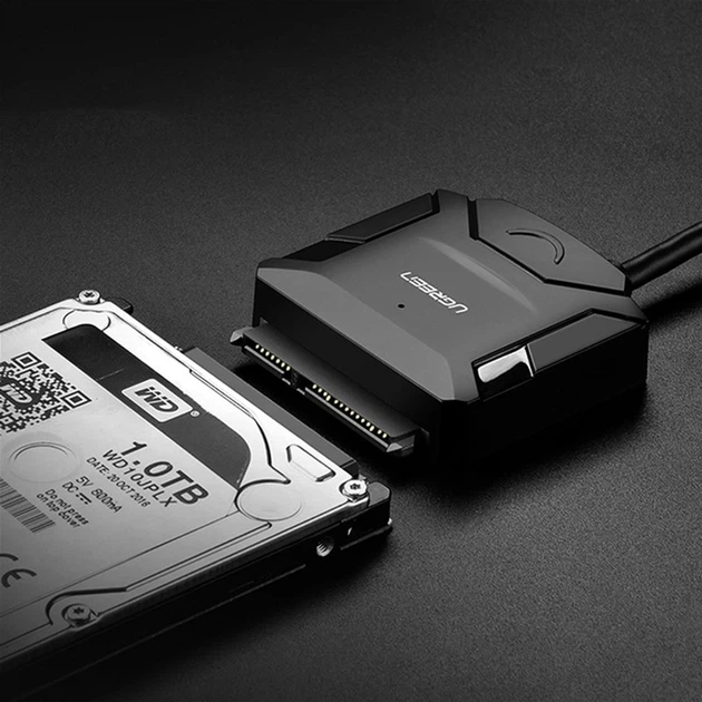 Перехідник-адаптер Ugreen CR108 USB 3.0 Type-A - SATA III (6957303826117) - зображення 5