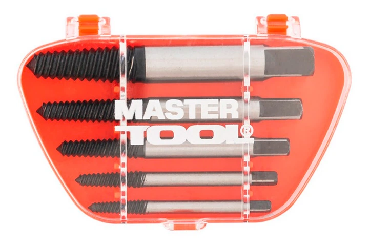Набор экстракторов для винтов Mastertool 5 шт. Мітчики М3-М18 для выкручивания сломанных шпилек болтов (DR-P_33IT) - изображение 4