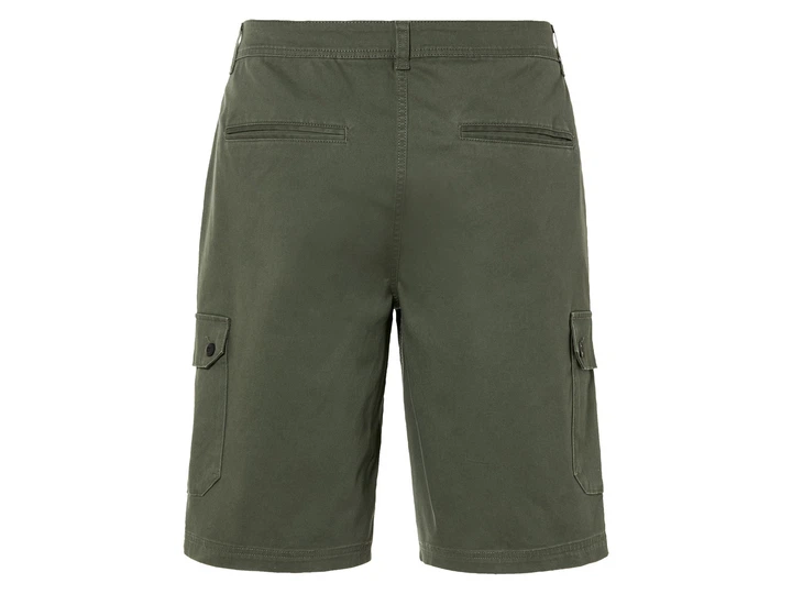 Шорти Карго cargo для чоловіка Livergy LYCRA® 443556 48(M) хакі - Фото 4 Шорти Карго cargo для чоловіка Livergy LYCRA® 443556 48(M) хакі - зображення 4