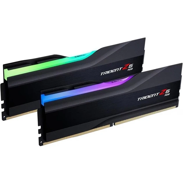 Оперативна пам'ять G.Skill Trident Z5 RGB DDR5 2x32GB/6000 Black (F5-6000J3040G32GX2-TZ5RK) - Фото 3 Оперативна пам'ять G.Skill Trident Z5 RGB DDR5 2x32GB/6000 Black (F5-6000J3040G32GX2-TZ5RK) - зображення 3
