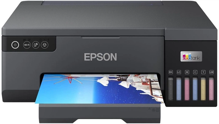 Принтер А4 цв. Epson L8050 c Wi-Fi (C11CK37403) - Фото 1 Принтер А4 цв. Epson L8050 c Wi-Fi (C11CK37403) - изображение 1