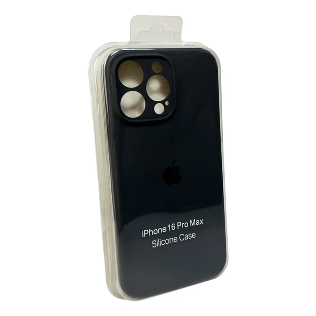 Чохол для смартфона Silicone Full Case AA Camera Protect для Apple iPhone 16 Pro 12, Dark Grey (FullAAi16P-12) - зображення 2