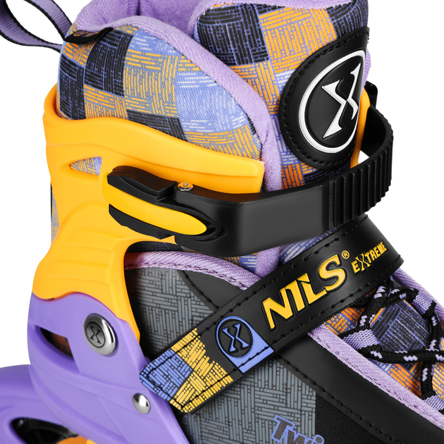 Rolki Nils Extreme Twist NA13810 31-34 S Żółte (5907695580334) - obraz 6