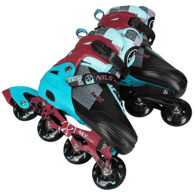 Rolki Nils Extreme Twist NA13810 35-38 M Niebieskie (5907695580372) - obraz 7