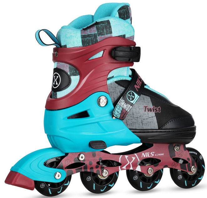 Rolki Nils Extreme Twist NA13810 39-42 L Niebieskie (5907695580389) - obraz 3