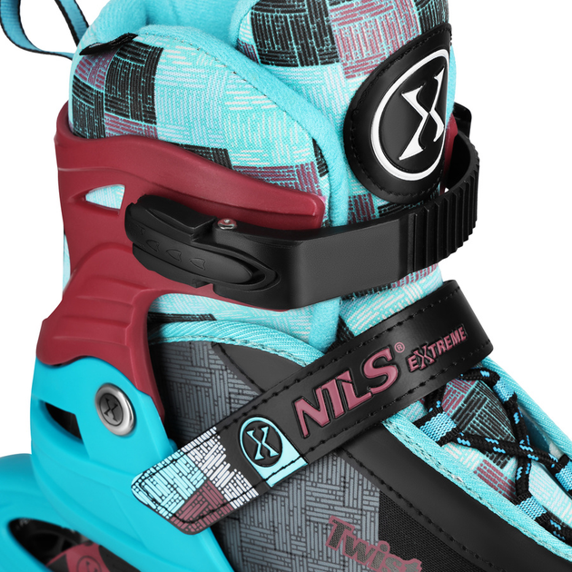 Rolki Nils Extreme Twist NA13810 39-42 L Niebieskie (5907695580389) - obraz 5