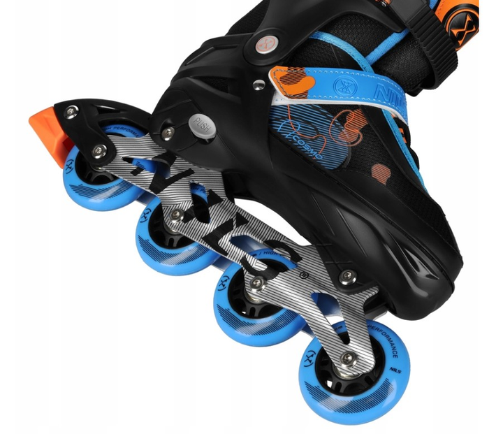 Rolki Nils Extreme Cosmo NA13808 34-37 M Niebieskie (5907695580280) - obraz 6