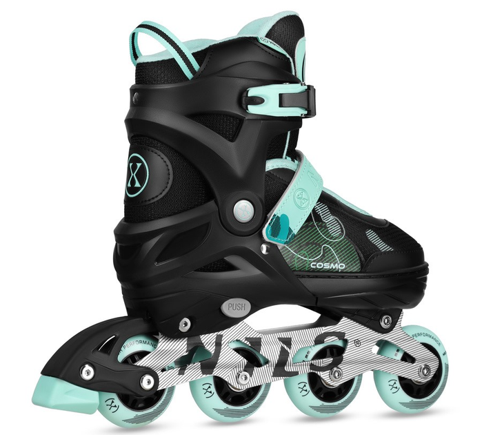 Rolki Nils Extreme Cosmo NA13808 38-41 L Zielone (5907695580266) - obraz 3