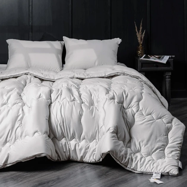 Одеяло MirSon шерстяное Лето №1044 Silver Cloud 200x220 см (2200010355437) - изображение 6