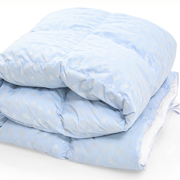 Ковдра пухова MirSon №1858 Bio-Blue 70% пух Зима+ 140x205 від Rozetka на платформі USKIDKA Акція на Ковдра пухова MirSon №1858 Bio-Blue 70% пух Зима+ 140x205 від Rozetka