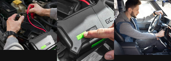Prostownik z rozruchem Green Cell PowerBoost Car Jump Starter CJSGC01 (5907813968228) - obraz 7