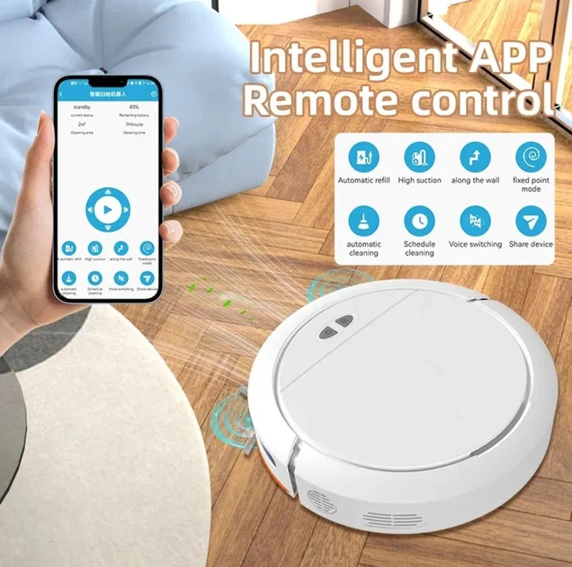 Робот-пилосос intelligent robotic vacuum cleaner OB 16 - зображення 4