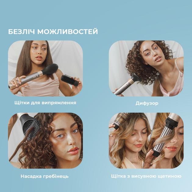 Стайлер CECOTEC Bamba CeramicCare 14in1 AirGlam Aluminum (CCTC-00254) - зображення 13