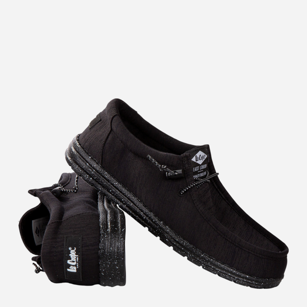 Чоловічі мокасини Lee Cooper LCW-25-04-3160M 43 28.7 см Чорні (5904292119851) - зображення 4