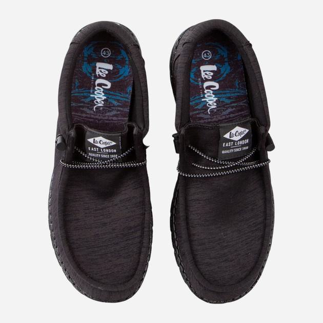 Чоловічі мокасини Lee Cooper LCW-25-04-3160M 41 27.3 см Чорні (5904292119592) - зображення 5