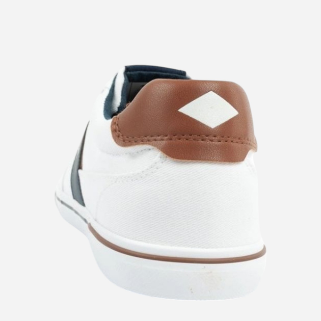 Tenisówki męskie materiałowe do kostki Lee Cooper LCW-25-02-3244M 42 28 cm Białe - obraz 5