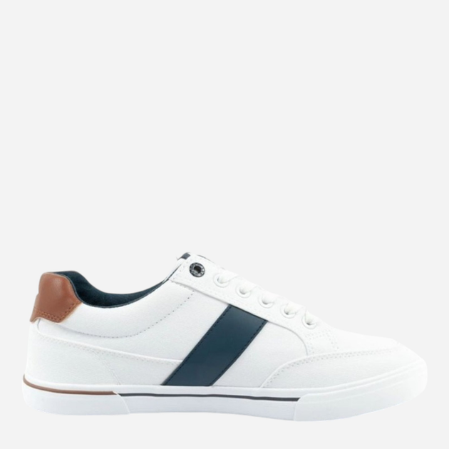 Tenisówki męskie materiałowe do kostki Lee Cooper LCW-25-02-3244M 44 29.3 cm Białe - obraz 3