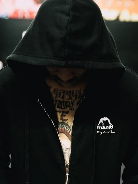 Кофта MANTO hoodie FIGHT COMPANY Black XL - Фото 5 Кофта MANTO hoodie FIGHT COMPANY Black XL - изображение 5