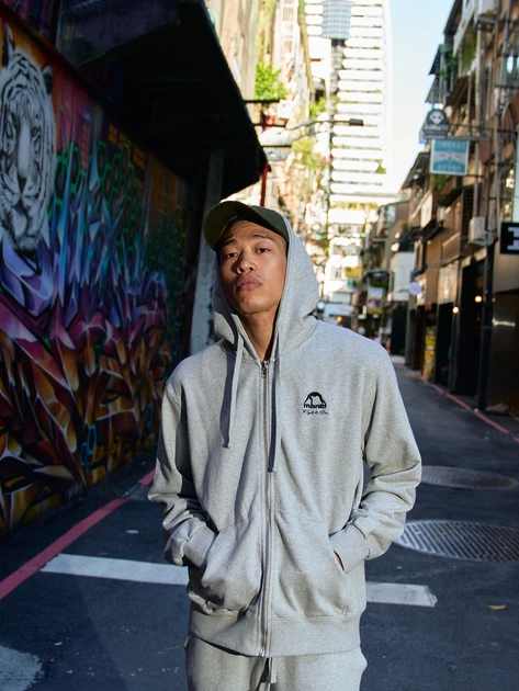 Кофта MANTO hoodie FIGHT COMPANY Heather Grey XL - Фото 2 Кофта MANTO hoodie FIGHT COMPANY Heather Grey XL - изображение 2
