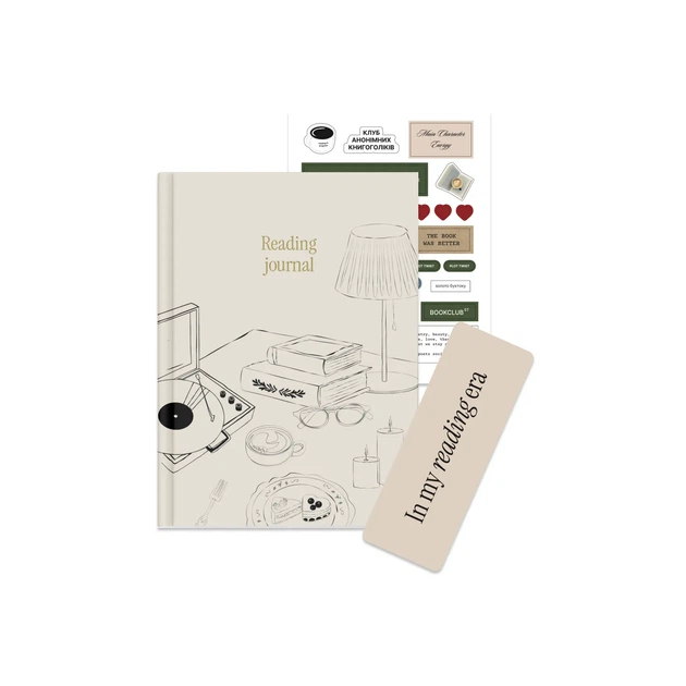 Щоденник читацький (Story) Script "Book Lovers Club" А5 (RJ0014) - зображення 9