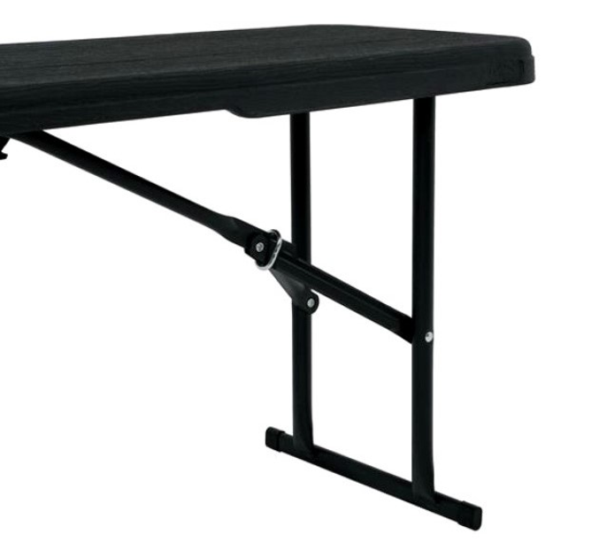 Ławka Nils Camp składana ogrodowa w walizce NC3404 183 cm Antracyt (5908261681783) - obraz 3