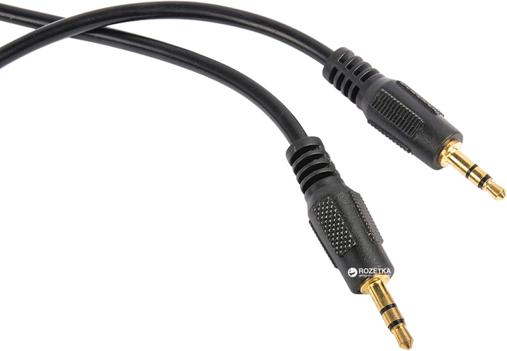 Кабель Ultra 3.5 мм Mini-Jack - 3.5 мм Mini-Jack 1.5 м Black (UC105 ...
