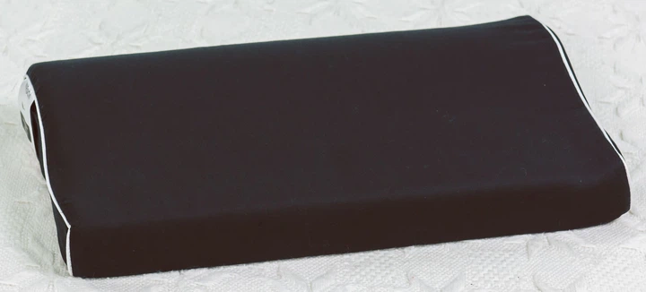 Подушка ортопедична MirSon №7069 Elite Delicate Satin Black Pearl Kiddy Boy 50х29х5/8 (2200003400083) - зображення 3