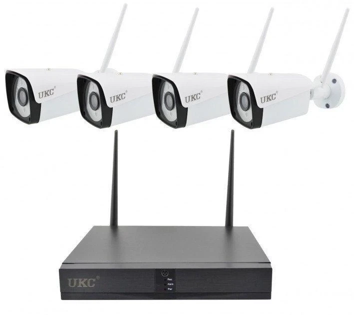 Комплект видеонаблюдения на 4 камеры NVR KIT 601 WiFi 4CH с регистратором - Фото 9 Комплект видеонаблюдения на 4 камеры NVR KIT 601 WiFi 4CH с регистратором - изображение 9