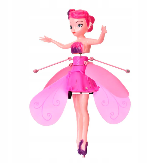 Літаюча Фея Fairy RC Flying Ball Чарівна лялька Рожевий - Фото 10 Літаюча Фея Fairy RC Flying Ball Чарівна лялька Рожевий - зображення 10