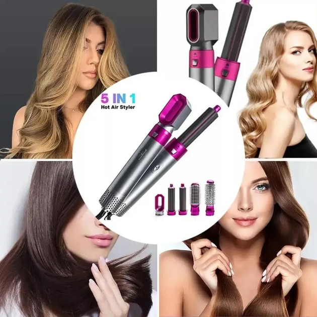 Набір для укладання волосся 5в1 Lima Styler Стайлер для укладання волосся та надання об'єму - зображення 7