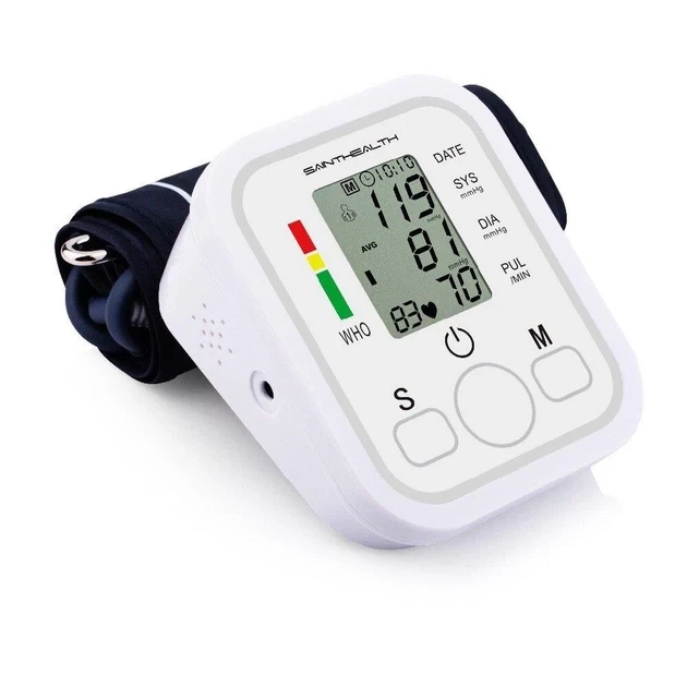 Плечовий тонометр electronic blood pressure monitor Arm style - зображення 14