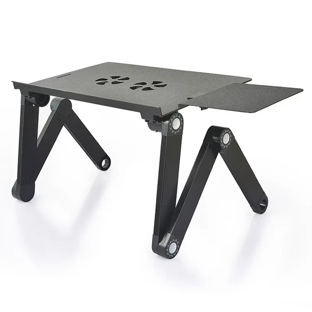 Столик трансформер для ноутбука Laptop Table T8 з охолодженням - зображення 14