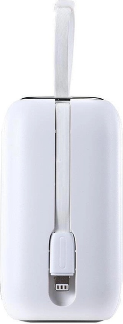 УМБ JOYROOM JR-L012 Colorful Series 10000 mAh USB-C/Lightning 22.5 W White (6956116701741) - зображення 5