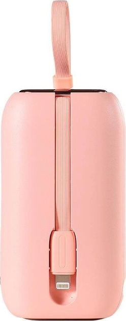 Powerbank JOYROOM JR-L012 Colorful Series 10000 mAh USB-C/Lightning 22.5 W Pink (6956116701727) - obraz 5