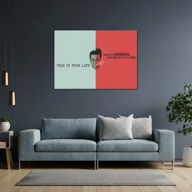 Интерьерная картина Бойцовский клуб, Fight Club (1999), 30×42 см (id0676) - изображение 7