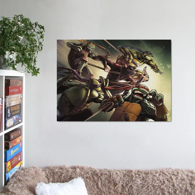 Інтер'єрна картина Черепашки-ніндзя, Ninja Turtles, TMNT, 42×30 см (id6565) - зображення 8