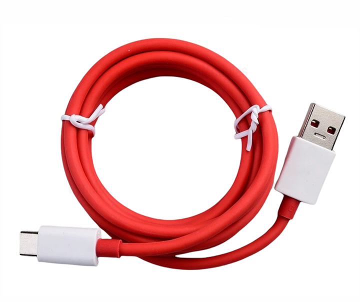 Кабель USB на Type-C 65W PD SUPER VOOC / 6A 1m (RED) - зображення 2