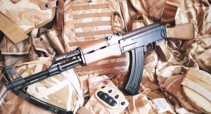 Дитячий автомат Калашникова ZM 93 Cyma АК-47 на пульках AirSoft Gun 6мм - зображення 3