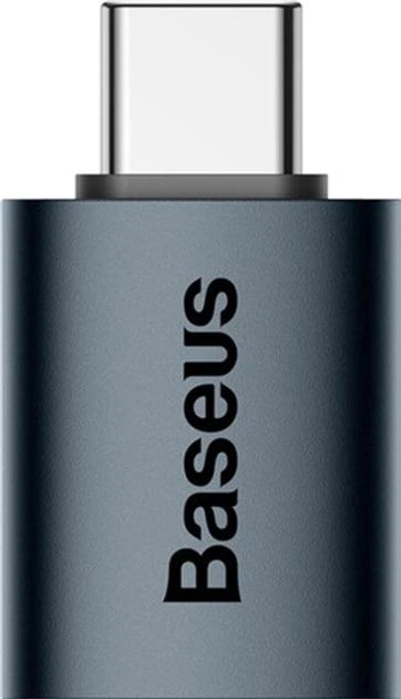 Адаптер переходник Baseus Ingenuity Series Mini OTG Adaptor Type-C to USB-A 3.1 10Gbps (ZJJQ000003) Blue - Фото 5 Адаптер переходник Baseus Ingenuity Series Mini OTG Adaptor Type-C to USB-A 3.1 10Gbps (ZJJQ000003) Blue - изображение 5