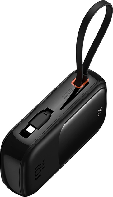 Powerbank Baseus Power Bank Qpow Pro+ USB-C 20000 mAh 22.5 W Black (P10067103113-00) - obraz 4