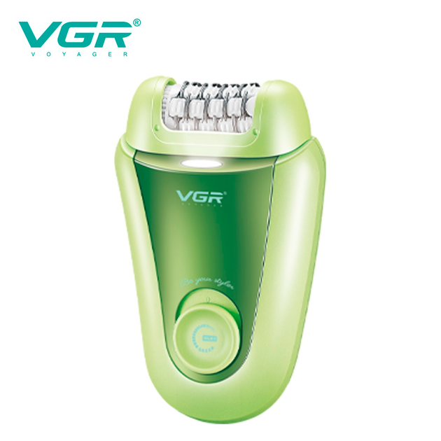 Эпилятор VGR GREEN 2 в 1 V-758, 2 насадки - изображение 2