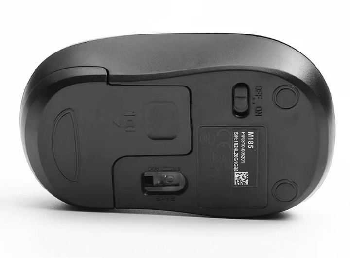 Комп’ютерна миша Logitech M185 Червона 2,4 ГГц - изображение 8
