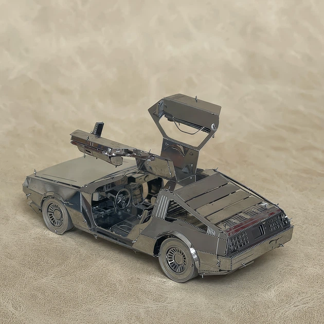 Конструктор металический Shupin автомобиль DeLorean DMC-12 - изображение 3