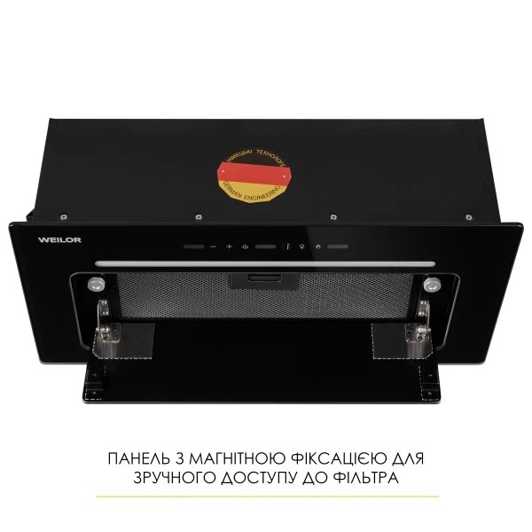 Вытяжка weilor lumina wbg 69 black silence - изображение 10