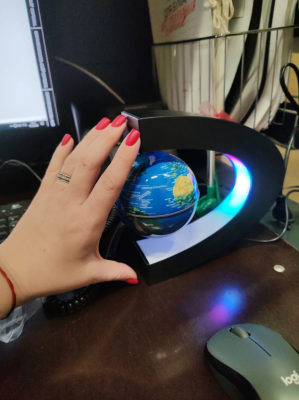 Глобус, що обертається в невагомості Globe Star з підсвічуванням Нічник-світильник - зображення 10