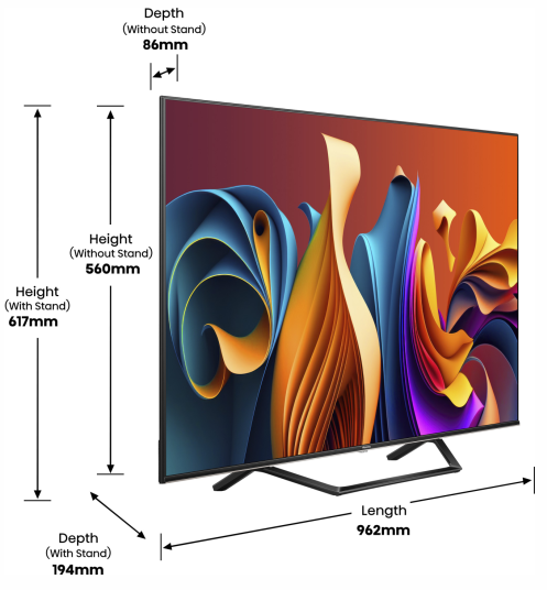LED-телевізор Hisense 43A7NQ (7005298) - изображение 11